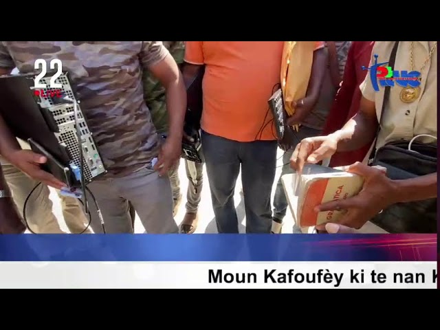 Moun Kafoufèy ki te nan Kan Lise Marijan Anvayi Lokal Biwo Edikasyon Nasyonal ki nan Ri Duncombe lan