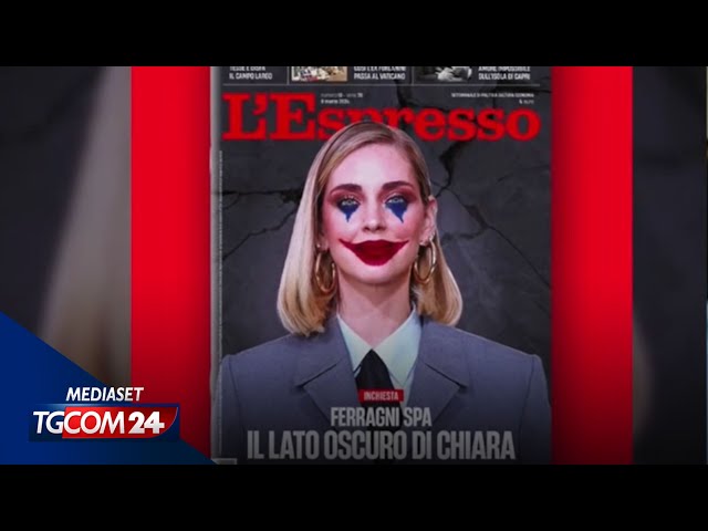 ⁣In copertina truccata da Joker: ecco la risposta di Chiara Ferragni
