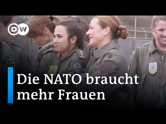 ⁣Warum die NATO-Staaten mehr Frauen für ihre Armeen rekrutieren wollen | DW News