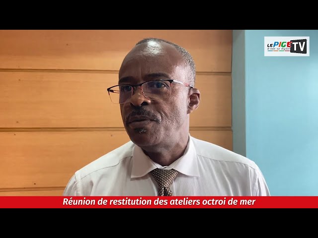 Réunion de restitution des ateliers octroi de mer