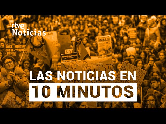 Las noticias del VIERNES 8 de MARZO en 10 minutos | RTVE Noticias