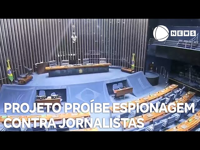 Projeto de lei proíbe espionagem contra jornalistas