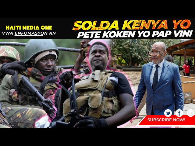 Solda Kenya Yo Pete Koken, Ariel An Difikilte