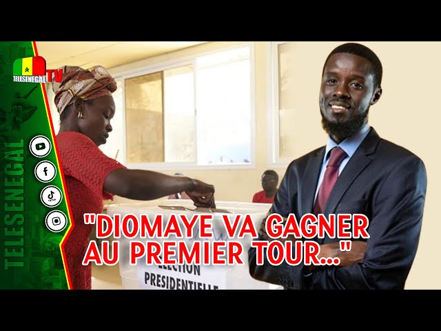 Une experte donne une très bonne nouvelle aux Sonkistes "Diomaye va gagner au premier tour...&q