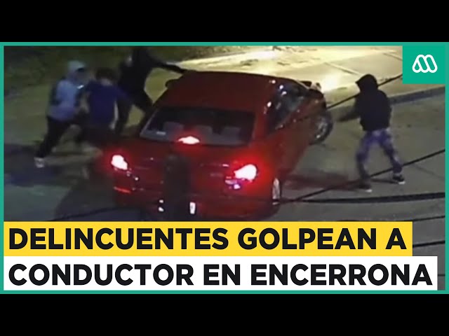 Violenta encerrona en Maipú: Delincuentes golpearon a la víctima