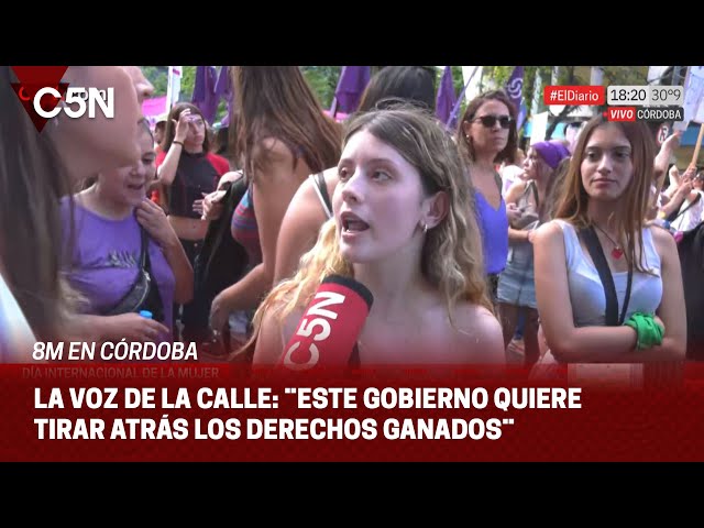 Así se VIVIÓ el 8M en CÓRDOBA