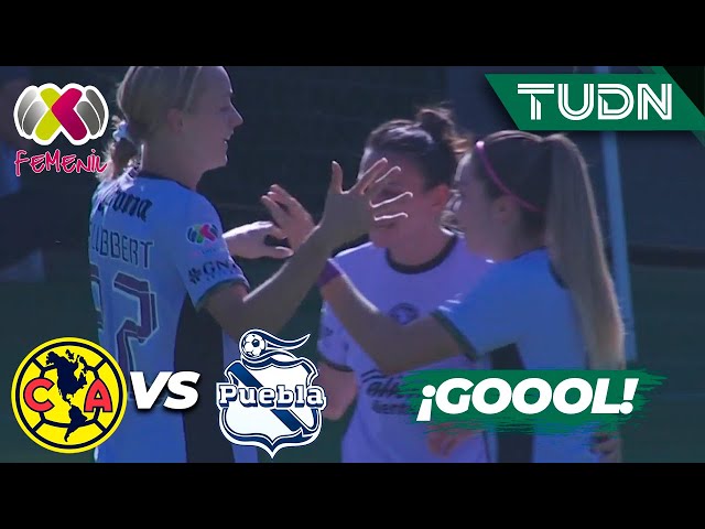 ¡Otra vez LUEBBERT mueve la red! | América 2-0 Puebla | Liga Mx Femenil-CL2024 J10 | TUDN