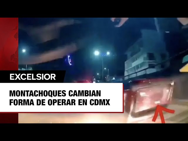 Montachoques cambian forma de operar en CDMX