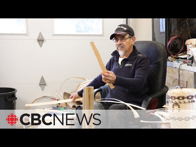 ⁣Basket-making isn't just a job for this artist. It's a way of life