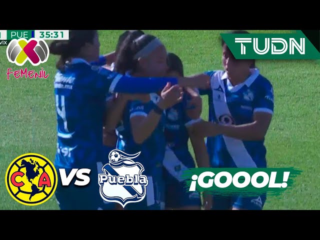 ¡Qué chula es PUEBLA y qué GOLAZO! | América 2-1 Puebla | Liga Mx Femenil-CL2024 J10 | TUDN