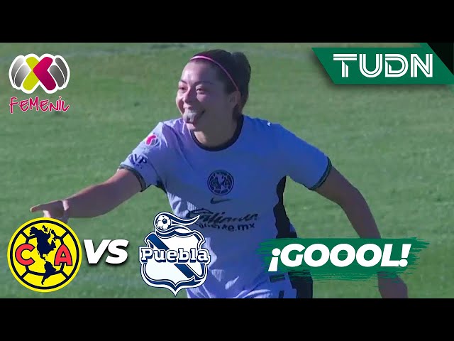 ¡KATTY 'KILLER' anota el tercer gol! | América 3-1 Puebla | Liga Mx Femenil-CL2024 J10 | T