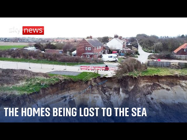 The homes that will fall into the sea | The Climate Show with Tom Heap