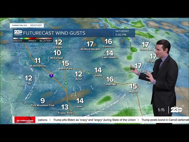 23ABC Evening weather update March 8, 2024