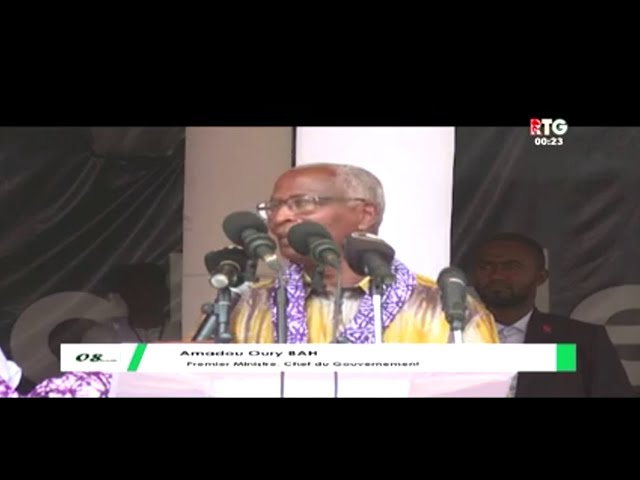 www.guineesud.com : 8 mars 2024 : le discours du PM chef du Gouvernement Amadou Oury BaH