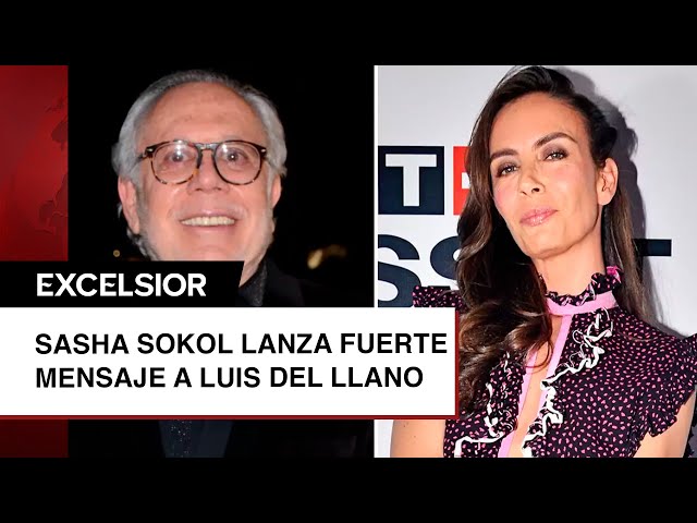 Sasha Sokol publica fuerte mensaje sobre Luis de Llano en el Día Internacional de la Mujer 2024