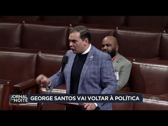 Cassado em 2023, George Santos diz que tentará novo mandato