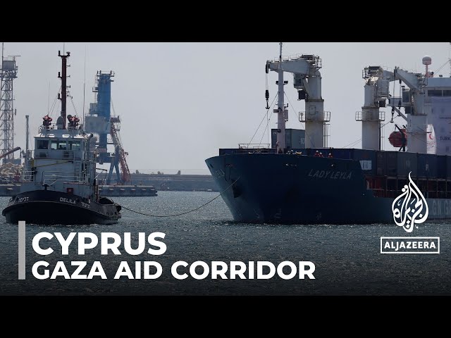 Maritime aid corridor: Some supplies for Gaza to be routed via Cyprus