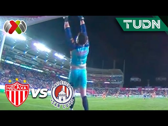 ¡PEÑA CASÍ HACE GOLAZO DE MEDIA CANCHA! | Necaxa 2-1 San Luis | CL2024 - Liga Mx J11 | TUDN