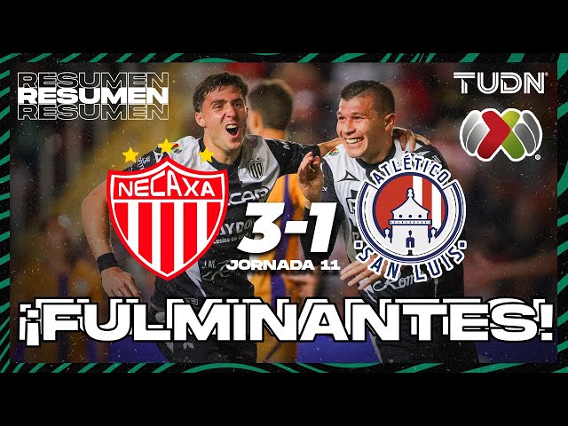 Resumen y goles | Necaxa 3-1 San Luis | CL2024 - Liga Mx J11 | TUDN