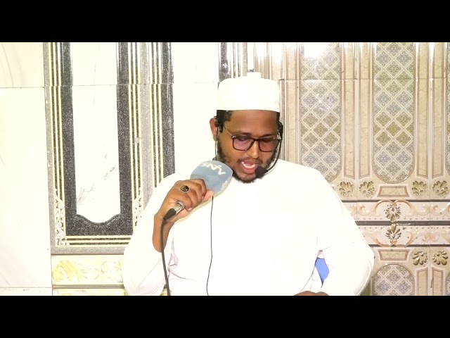 Sheekh Muunye ayaa Khudbadisii Jimcaha uga hadlay Fadliga ay leedahay bisha Ramadaan.