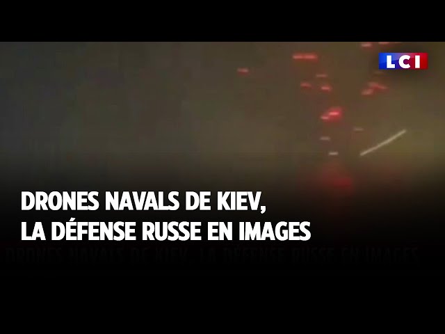 Drones navals de Kiev, la défense russe en images