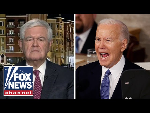 Newt Gingrich: Biden gave the most 'hateful, divisive' SOTU address ever