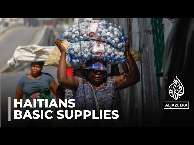 Supply run: Haitians travel to Dominican Republic to buy food