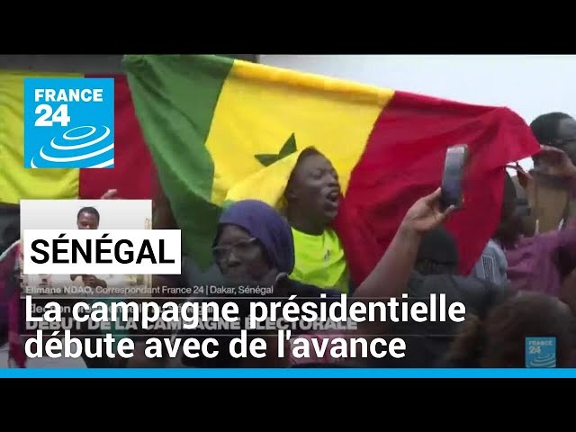 Sénégal : la campagne présidentielle débute avec un peu d'avance en vue du 24 mars • FRANCE 24