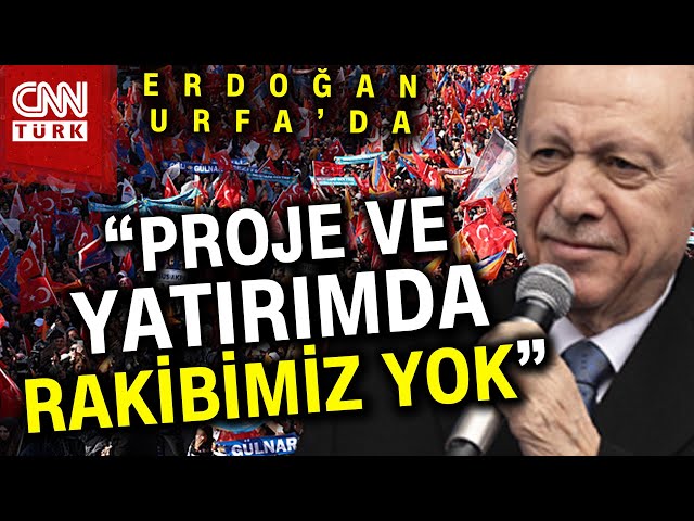 SON DAKİKA!  Cumhurbaşkanı Erdoğan Şanlıurfa'dan Seslendi: Yerel Yönetimi de Cumhur'a Veri