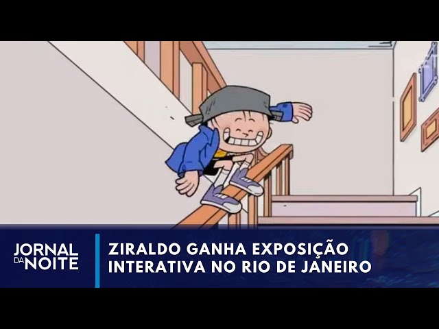 Ziraldo ganha exposição interativa no Rio de Janeiro | Jornal da Noite