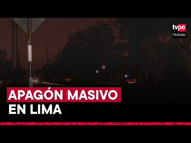 ¡Atención! Incendio en subestación de luz provocó apagón masivo en varios distritos limeños