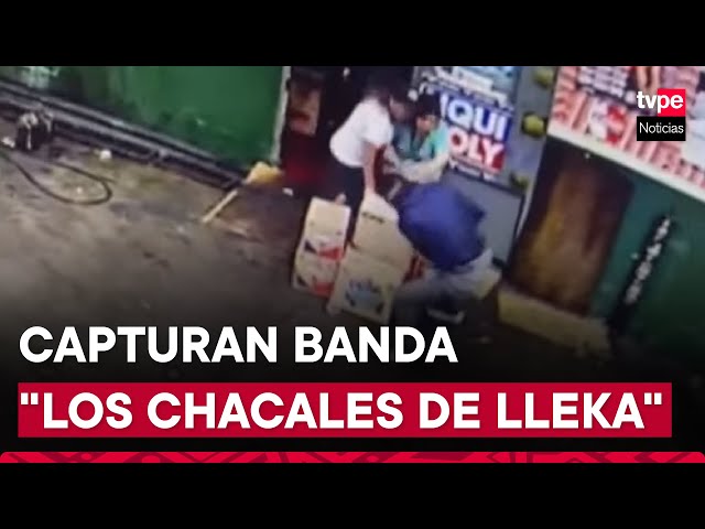 La Victoria: PNP desarticula banda criminal "Los chacales de Lleka"