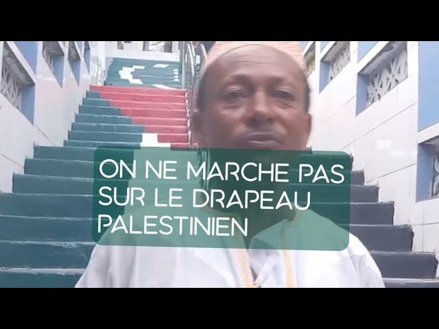 Affaire du drapeau palestinien sur les marches à Mbéni : Des explications