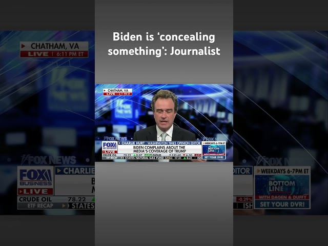 Journalist blasts Biden for ‘lying’ to the press #shorts