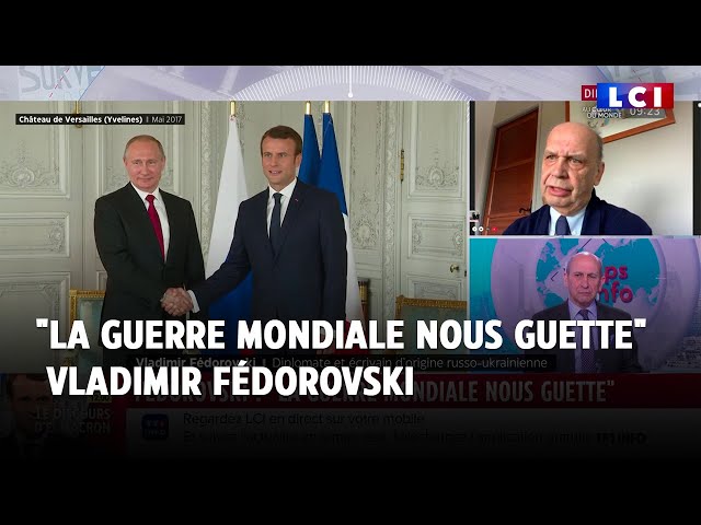 La France nouvelle ennemie N°1 de Moscou ? "La guerre mondiale nous guette" : Vladimir Fé