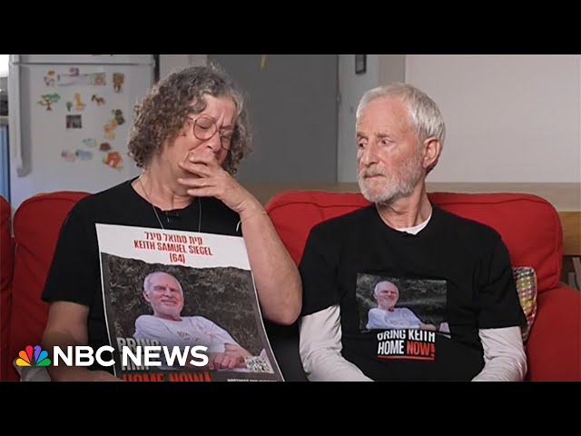 ‘Be strong for me’: Freed Israeli hostage fights for husband still in Hamas captivity