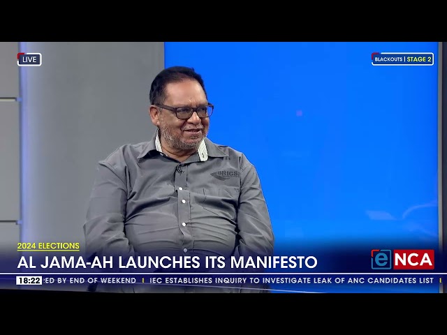 2024 elections | eNCA speaks with Al Jama-ah leader