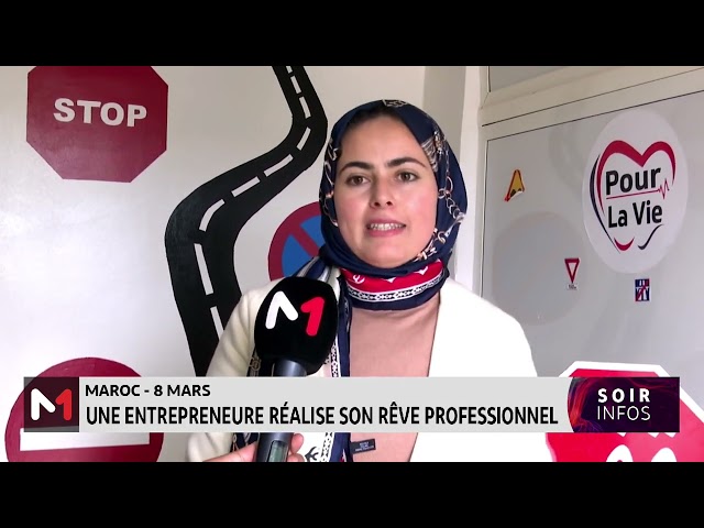 8 Mars: Une entrepreneure réalise son rêve professionnel