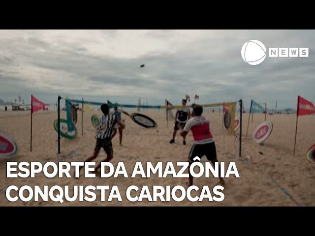 "Manbol": esporte criado na Amazônia ganha espaço no Rio de Janeiro