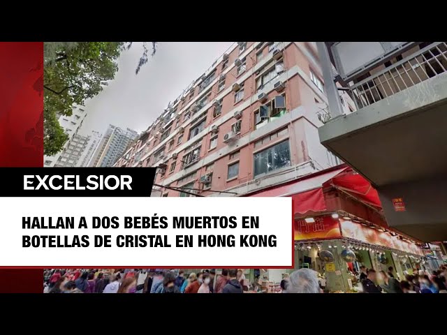 Hallan a dos bebés muertos en botellas de cristal en un departamento en Hong Kong