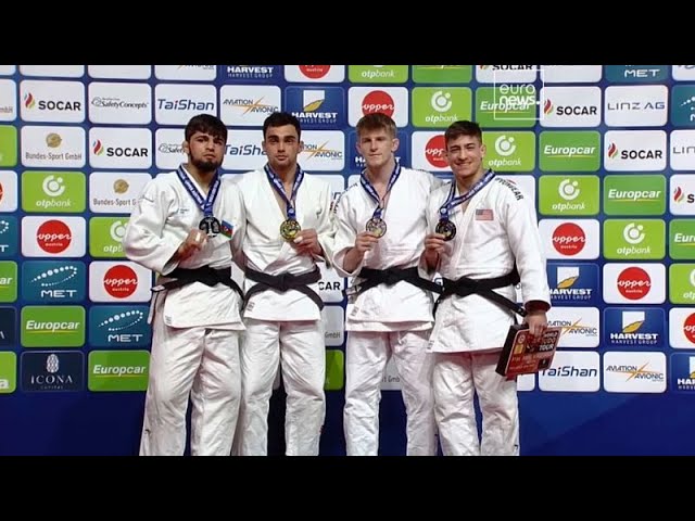⁣Adil Osmanov y Van Lieshout arrasan en el Gran Premio de Judo de Alta Austria