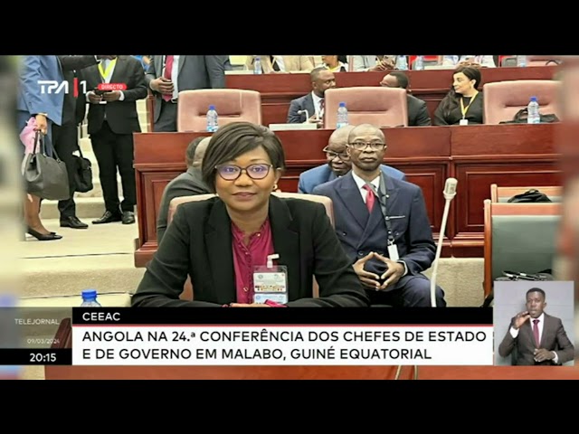 CEEAC - Angolana 24. conferência dos chefes de Estado e de Governo em Malabo, Guiné Equatorial