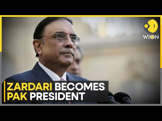 Asif Ali Zardari emerges as 14th President of Pak, defeating PTI backed candidate Achakzai | WION