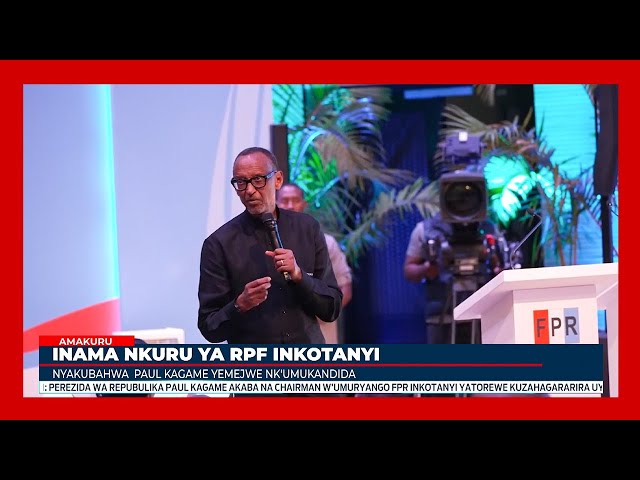 Ndashaka untura uwo muzigo - Perezida Kagame yongeye gusaba FPR gutekereza k'uzamusimbura