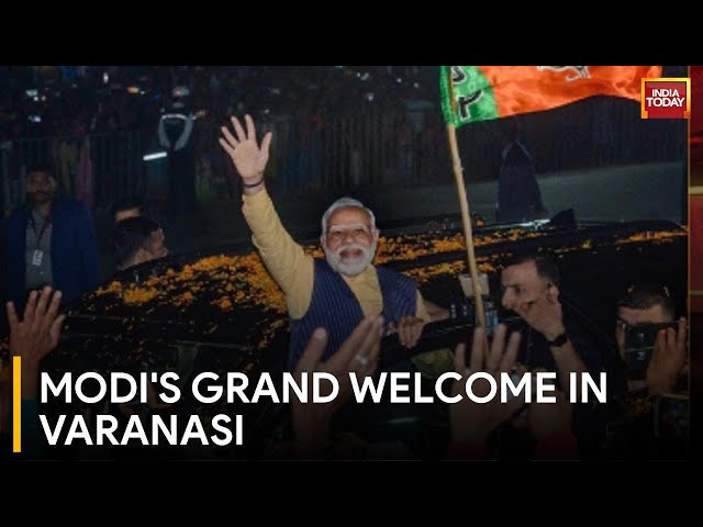 Prime Minister Narendra Modi's Mega Roadshow in Varanasi | India Today