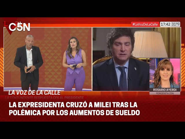 La CONTUNDENTE RESPUESTA de CRISTINA KIRCHNER al PRESIDENTE: el análisis de ROSARIO AYERDI