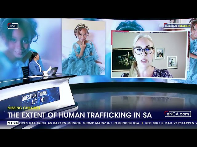 The extent of human trafficking in South Africa