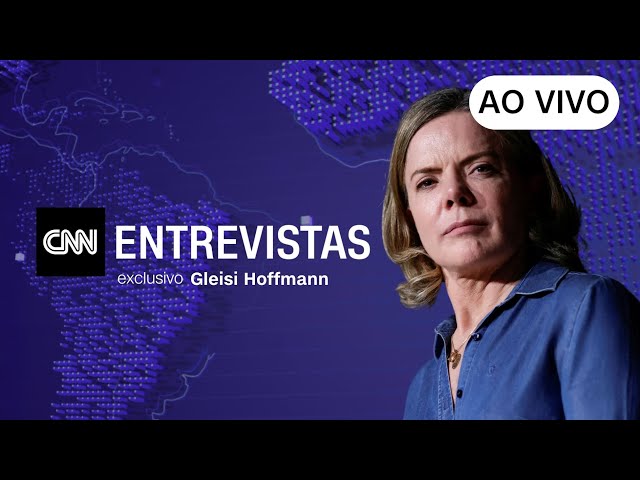 AO VIVO: CNN ENTREVISTAS COM GLEISI HOFFMANN | 09/03/2024