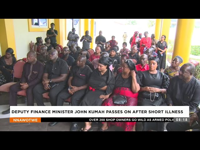 Deputy Finance Minister John Kuma Passes On After Short Illness - Nnawotwi Yi on Adom TV (9-3-24)