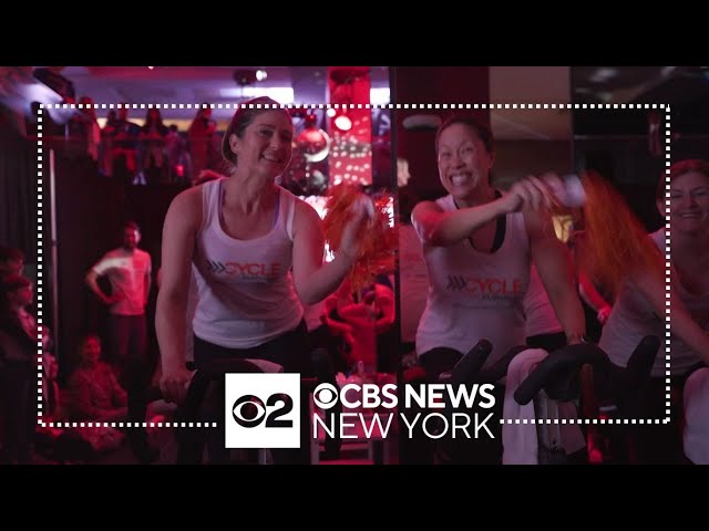 CBS New York's Vanessa Murdock & Cindy Hsu join Cycle for Survival